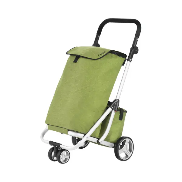 Cruiser Einkaufswagen Shoppingtrolley 59 Liter 3 Räder Mit 14 Ltr Kuhltasche (grün), 97 X 56 X 46cm thumbnail