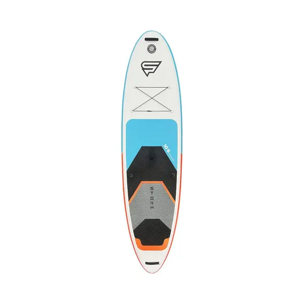Storm Freeride Sup Stand Up Paddle Board 180 Km Aufblasbar Mit Kompletes Zubehör - 320 X 81 X 15 Cm – Surfbrett thumbnail