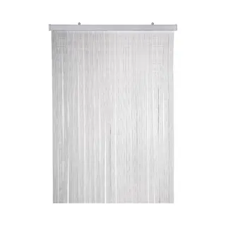 2.lif 2Lif Vliegengordijn Saba - Transparant - Strengen 4cm Breed 100 X 260 Cm