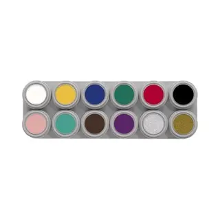 Grimas Waterschmink Pure Make-Up - 12 Palette A - Voor Gezichten En Lichaam