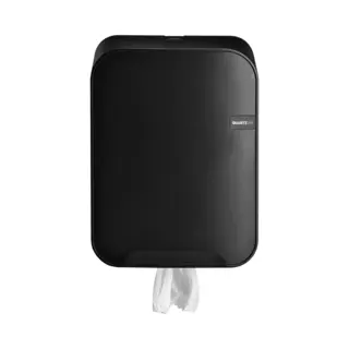 QuartzLine Quartz Poetsrol Dispenser 441154 - Midirol Houder - Keuken - Zwart - Kunstof