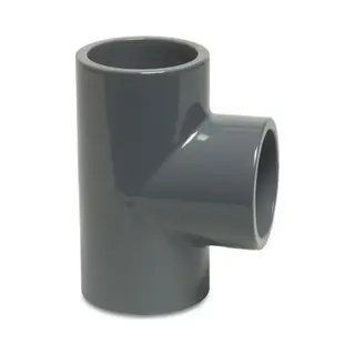 Vdl (Van de Lande) Druk Pvc T-stuk 90gr - 160mm - 16 Bar