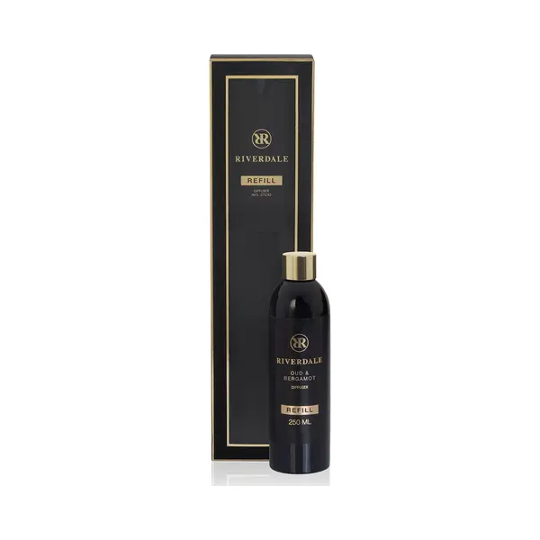 Riverdale - Navulling - Oud & Bergamot - 250 Ml - Roze - Subtiele Geurverspreiding thumbnail