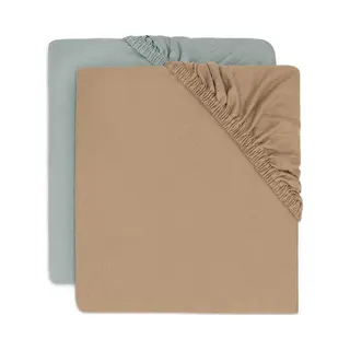 Jollein 2511-507-68079 Wiegentuch 60 x 120 cm Braun, Grün Ausgestatteter Spickzettel