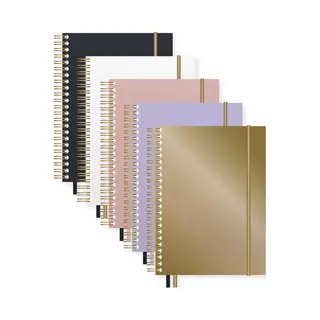 Kangaro Spiraalboek - Pure Croco - A4 - Lijn - 5 Kleuren - K-PM610005SKZ