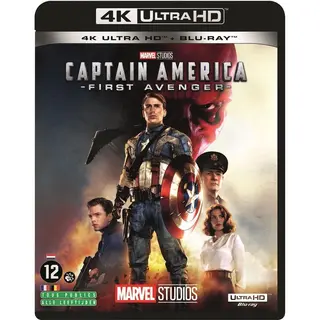 Disney Movies Captain America, The First Avenger - 4k Blu-ray