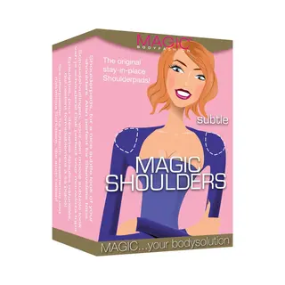 Magic Bodyfashion Bodyfashion Damen Shoulder Pads Bh-Einlage, Subtle, Einheitsgröße (2er Pack)
