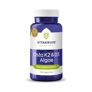 Vitakruid Osta K2&D3 Algae | 90 Tabletten