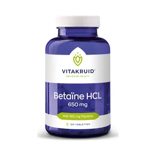 VitaKruid Betaïne Hcl 650 Mg - 120 Tabletten