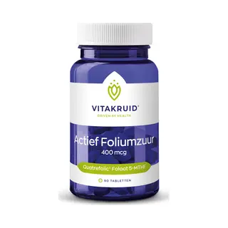 Vitakruid / Actief Foliumzuur 400 Mcg - 90 Tabletten