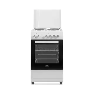 Everglades EVCK5100 - Elektrisch Fornuis - 4 Kookzones - Breedte 50 Cm - Wit