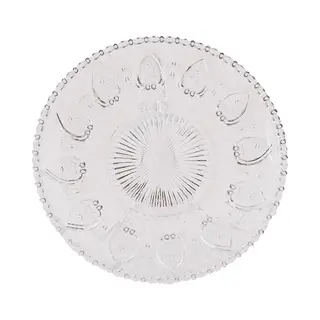 Clayre & Eef Ontbijtbord Ø 20 Cm Glas