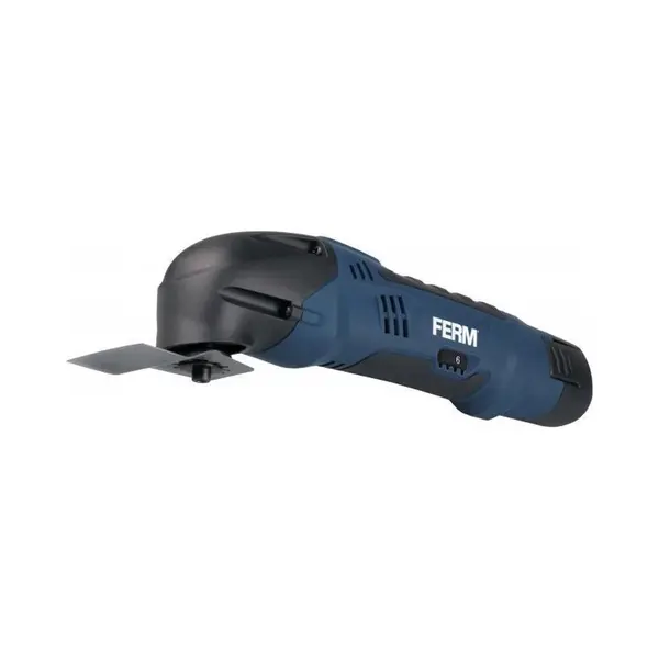 Ferm - Li-ion Akku-multitool - Multifunktionswerkzeug - Oszillationswerkzeug - 12v/1.5ah - Mit 8 Zubehöre - Variable Geschwindigkeitskontrolle - thumbnail