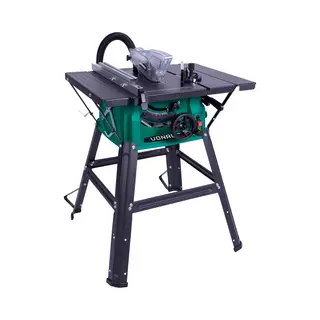 Vonroc Tischkreissäge Mit Untergestell Und Führungsschiene 1500W - Tischsäge Mit Staubabsaugung 5000U/min - Ø210mm - Inkl. Gehrungsführung Und