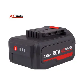 Ferm Ax-Power Wiederaufladbarer Akku 20V - 4.0Ah Li-Ion - Geeignet Für Alle Ferm Ax-Power Werkzeuge - Lange Betriebsdauer - Led-Anzeige - Schnell