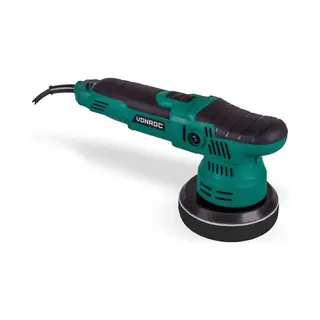 Vonroc Exzenter Poliermaschine 650W - 125mm | Inkl. 1 Polierscheibe