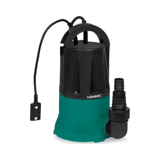 Vonroc - Tauchpumpe 400w - 6000l/h - Flachsaugpumpe Für Sauberes Wasser