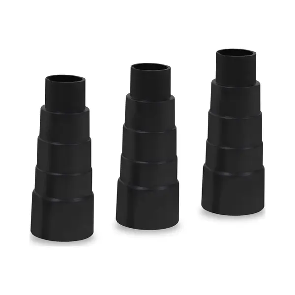 Vonroc Stofzuigeradapter / Universele Adapter Voor Afzuigpoorten Van 26-40mm – Voor Elektrisch Gereedschap – 3 Stuks thumbnail