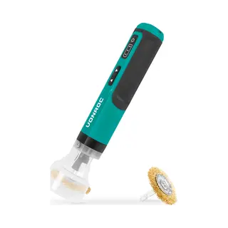 Vonroc Akku Fugenbürste 4V | Inkl. Usb-C Kabel