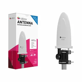 Rebox Sharkfin Re-23SA Dvb-T2 Camping & Boating Buiten Antenne – 50km