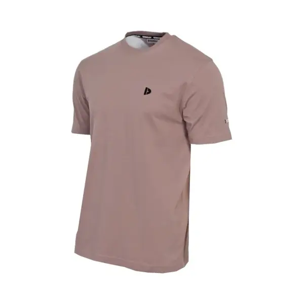 Donnay - T-shirt (Vince) - Sportshirt - Heren - Taupe (068) - Maat S thumbnail