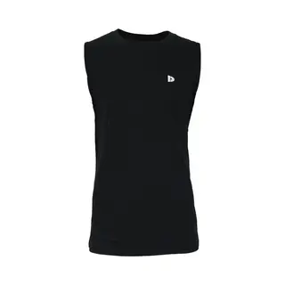 Donnay - T-shirt Zonder Mouw (Stan) - Sportshirt - Heren - Black (020) - Maat L