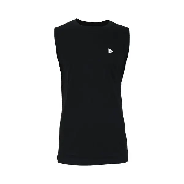 Donnay - T-shirt Zonder Mouw (Stan) - Sportshirt - Heren - Black (020) - Maat L thumbnail