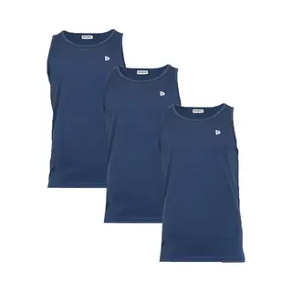 3-Pack Donnay - Muscle Shirt (James) - Tanktop - Heren - Navy (010) - Maat S