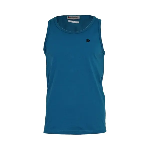Donnay - Muscle Shirt (James) - Tanktop - Heren - Petrol Blue (541) - Maat S thumbnail