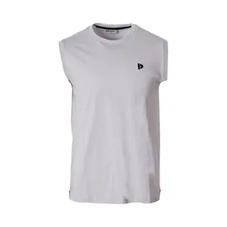 Donnay - T-shirt Zonder Mouw (Stan) - Sportshirt - Heren - Light Grey (344) - Maat L