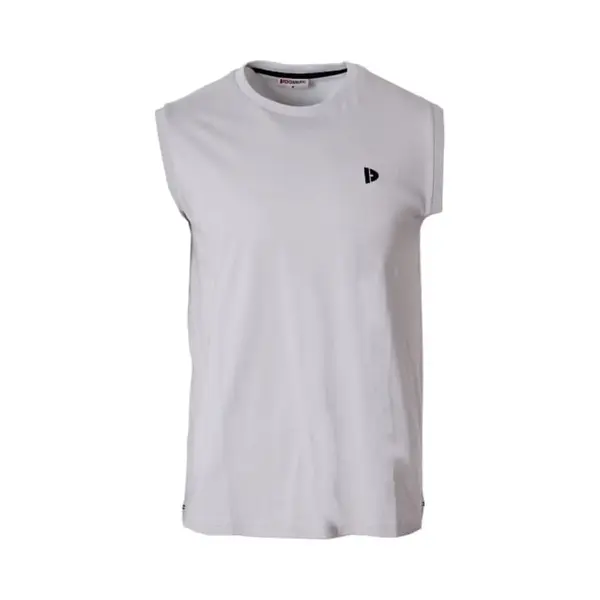 Donnay - T-shirt Zonder Mouw (Stan) - Sportshirt - Heren - Light Grey (344) - Maat L thumbnail