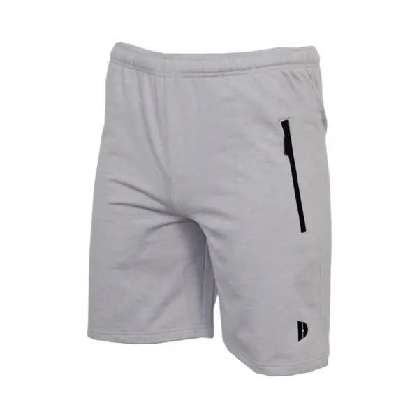 Donnay - Joggingshort (Nick) - Sportshort - Heren - Light Grey (344) - Maat M thumbnail