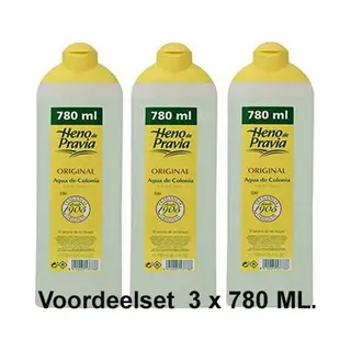Heno De Pravia Agua De Colonia - Voordeelverpakking - 3 Flacons A 780 Ml