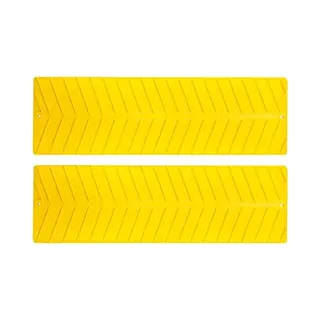 ProPlus 360833 Anti-Rutsch-Matten Anfahrhilfe Grip-System 2 Stück 740x225mm Farbe Gelb