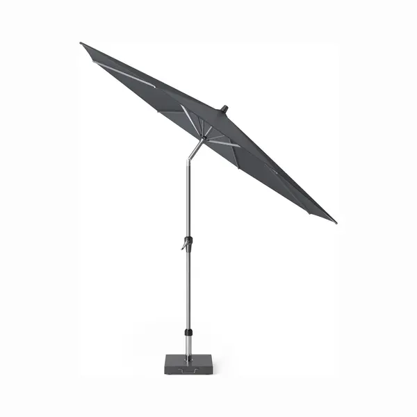 Platinum Sun & Shade - Middenstokparasol - Riva - Ø300cm - Antraciet - Kantelbaar - Easy-up Draaisysteem - 96% Uv Protectie thumbnail