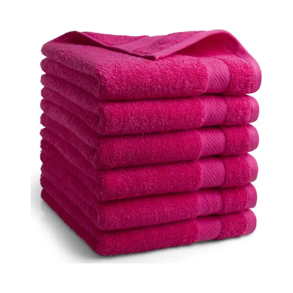 DoubleDry Premium Handtücher Set - 6 Stück 50 X 100 Cm Baumwolle - 500 G/m² - Weich & Saugstark - Handtuch Badetuch Badehandtücher Für Bad Und thumbnail