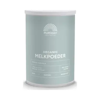 Mattisson - Biologische Magere Melkpoeder - 450 Gram