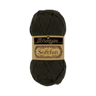 Scheepjes Softfun 50g - 2628 Charcoal