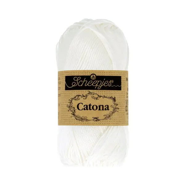 Scheepjes Scheppjes Catona 50g (106) - Snow White thumbnail
