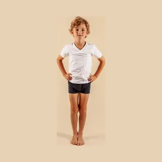 Claesen's® - T'Shirt V Neck WitCL 118-White-6