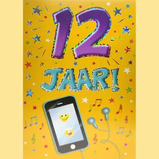 Artige Kaart - That Funny Age - 12 Jaar - TFA015