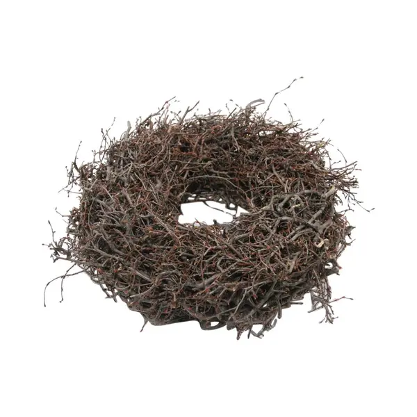 Hbx natural living Hbx Stoere Houten Krans - Bonsai Hout - Ø 60 Cm thumbnail
