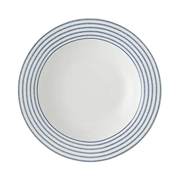 Laura Ashley - Tiefer Teller, Suppenteller - Blueprint Candy Stripe - Ø22cm thumbnail