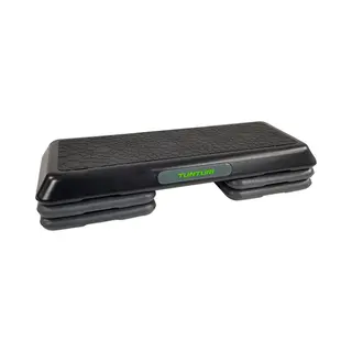 Tunturi 14TUSCL390 Aerobic-Step-Plattform Schwarz, Grün Synthetisch 100 kg Höhenverstellbar