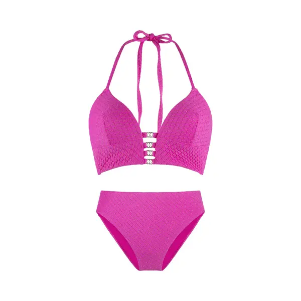 LingaDore Bikini Lichtroze / Zilver thumbnail