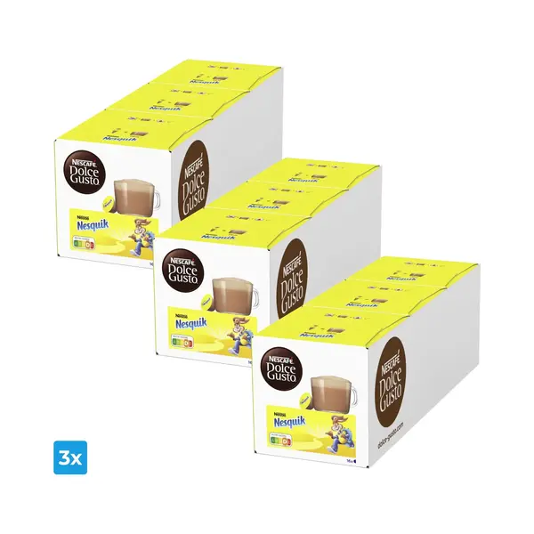 NESCAFÉ Dolce Gusto Nescafe Dolce Gusto Nesquik (3x 48 Cups) thumbnail