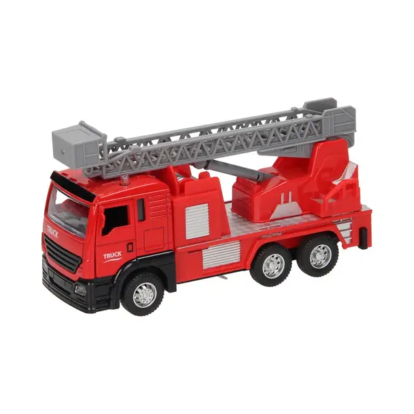 Lobbes Rückziehbarer Leiterwagen Mit Rotem Licht Und Ton thumbnail