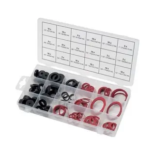 Benson Complete Set Afdichtingsringen - 141 Stuks - 18 Maten - Rubber, Fiber, Eva - Voor Sanitair En Lekbescherming