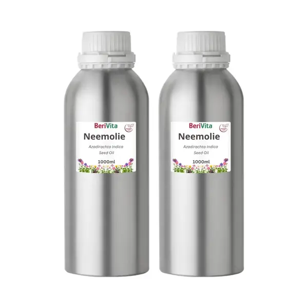 Berivita Neemolie 2 Liter - Koudgeperste, Pure En Onbewerkte Neem Olie Van Azadirachta Indica Zaden Voor Mens, Dier En Plant thumbnail