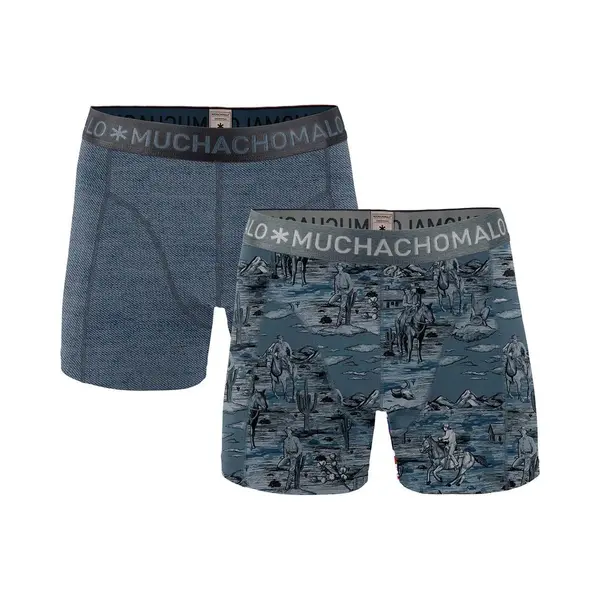 MuchachoMalo - Jongens 2-pack Jeans Boxershorts - 146 thumbnail